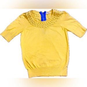 MOTH by Anthropologie Yellow Sweater